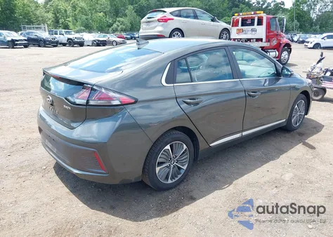 2021 Hyundai Ioniq Plug-In Hybrid Sel z USA, uszkodzony, nr VIN KMHC75LD6MU260773
